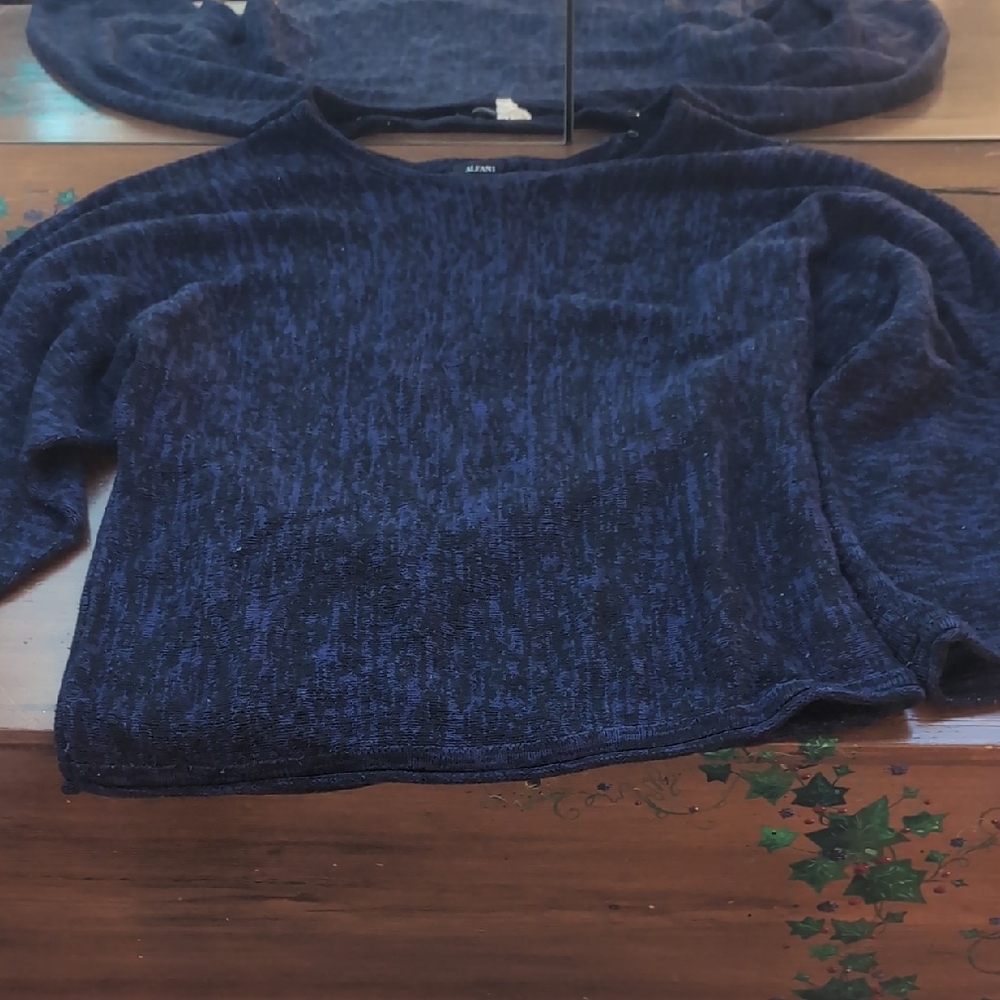 Alfani Purple Oversized Sweater